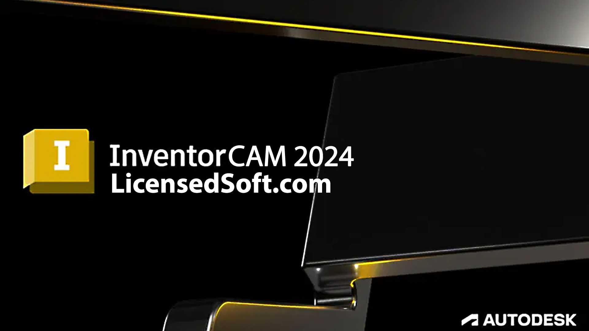 Autodesk InventorCAM Ultimate 2024 Cover Image By LicensedSoft