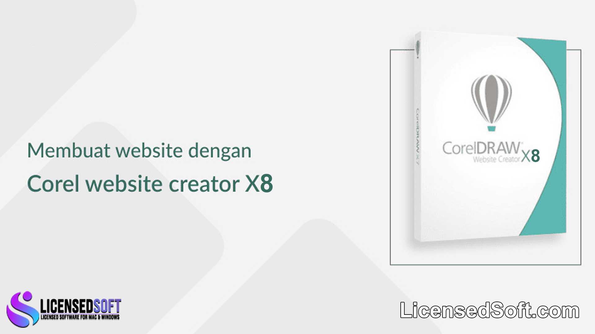 Corel Website Creator 2023 X8 v15 Premium By LicensedSoft