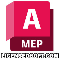 Autodesk AutoCAD MEP 2024 Cover Icon By LicensedSoft