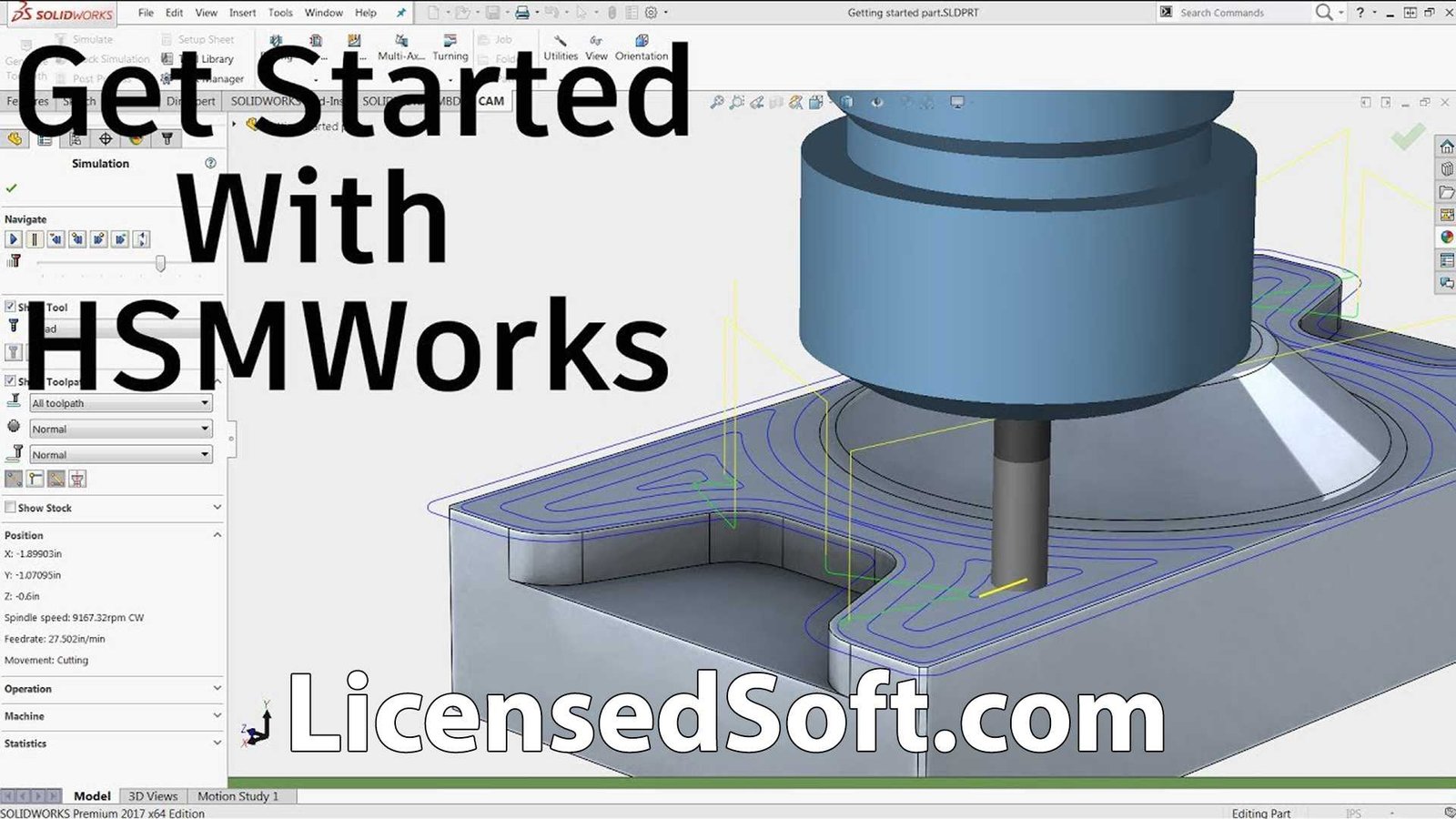 Autodesk HSMWorks Ultimate 2024 Full Cover Image By LicensedSoft