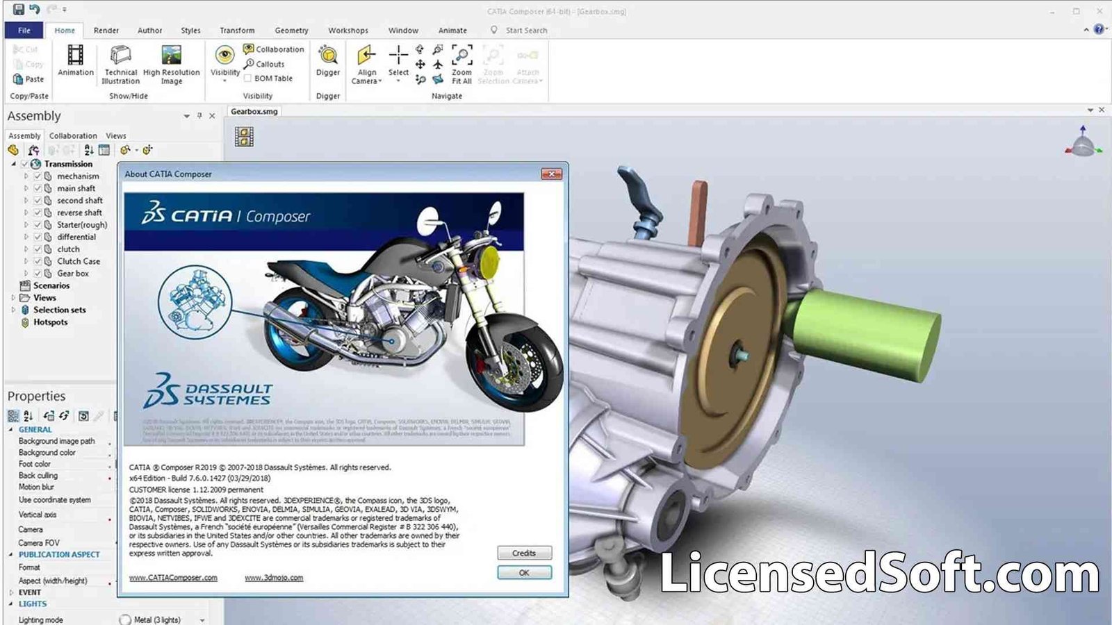 CATIA Composer R2023 HF3 v7.10.3.23221 Cover Image By LicensedSoft