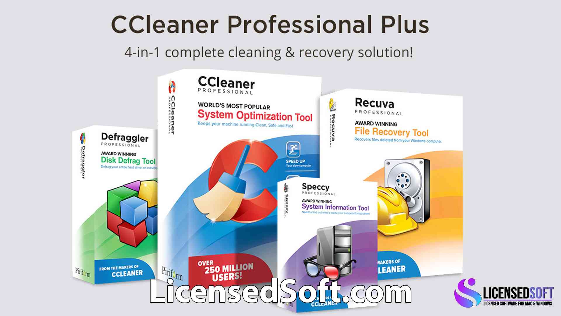 CCleaner Professional Plus 6.16 Full Cover Image By LicensedSoft