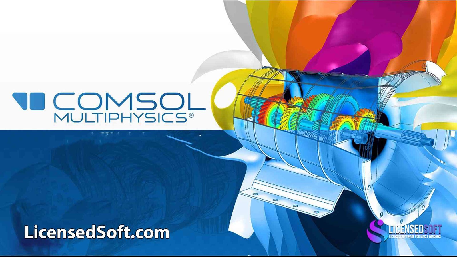 Comsol Multiphysics 6.1.282 Full Version Cover Image By LicensedSoft