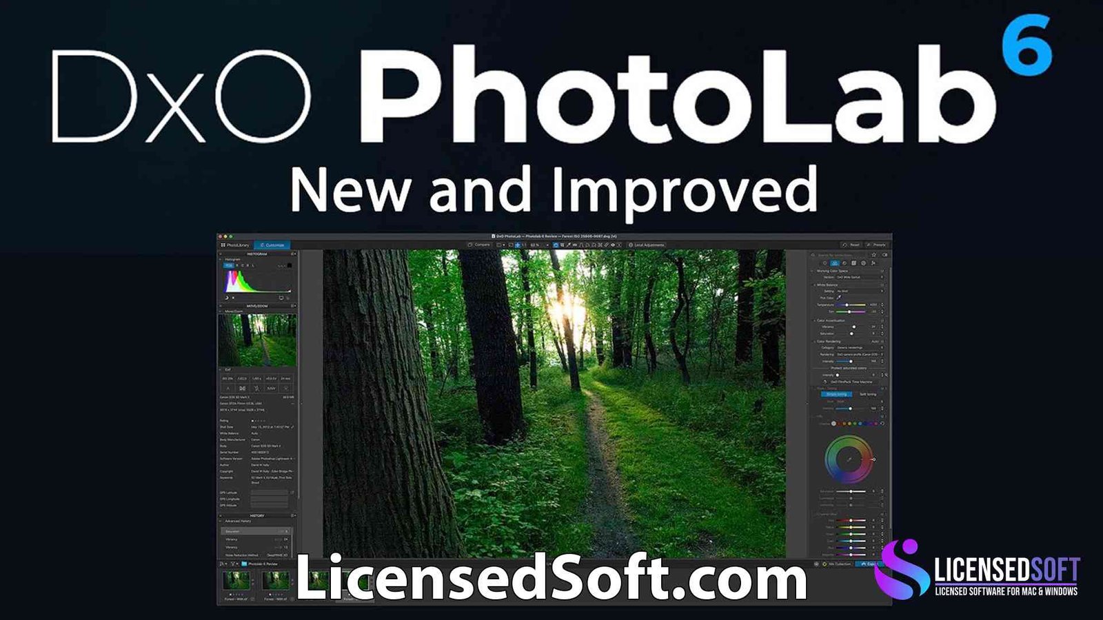 DxO PhotoLab Elite 6.9.0.267 Full Cover Image By LicensedSoft