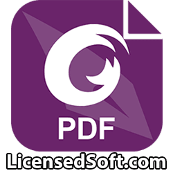 Foxit PDF Editor Pro 2023 Full Version Cover Icon By LicensedSoft