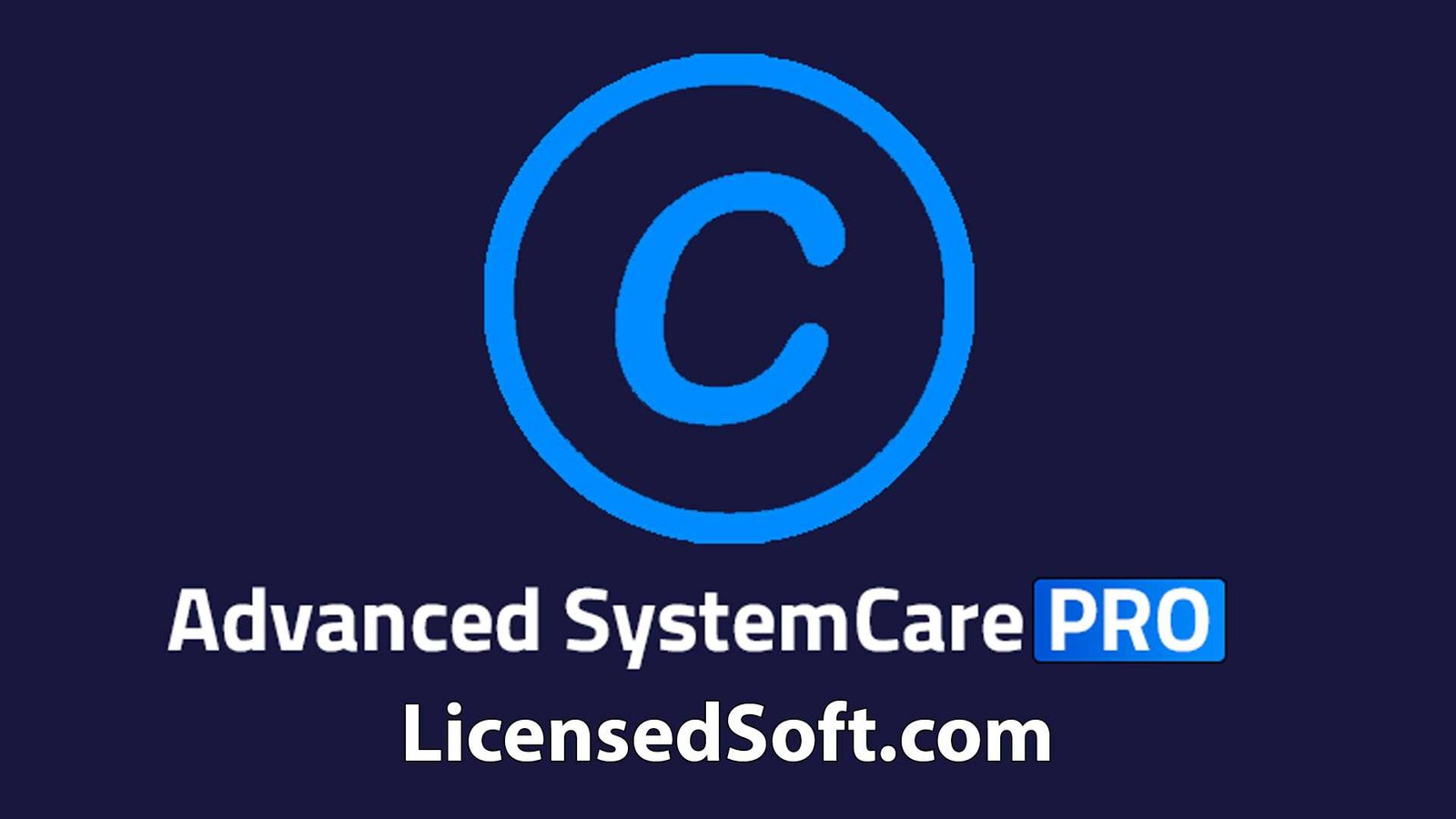 IObit Advanced SystemCare Pro 16.6.0.259 Cover Image By LicensedSoft