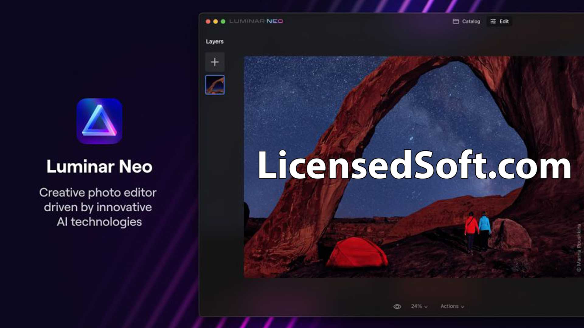 Luminar Neo 1.13.0.11997 2023 Cover Image By LicensedSoft