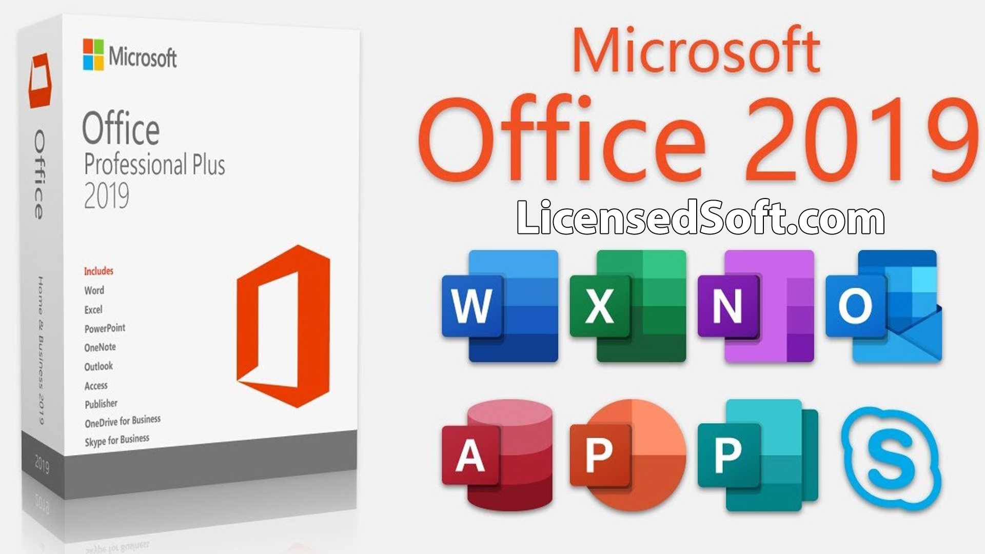 Microsoft Office 2019 Professional Plus Cover Image By LicensedSoft