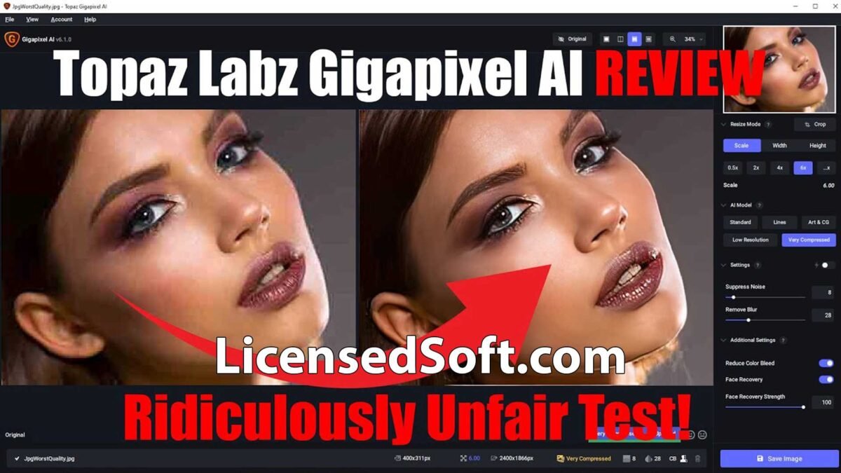 Topaz Gigapixel AI 6.3.3 Full Version - LicensedSoft