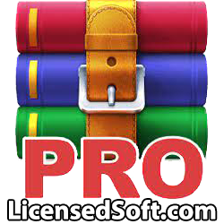 WinRAR Professional 6.23 2023 Cover Icon By LicensedSoft