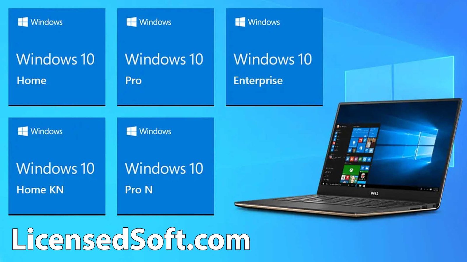 Windows 10 Professional Preactivated September Edition Cover Image By LicensedSoft