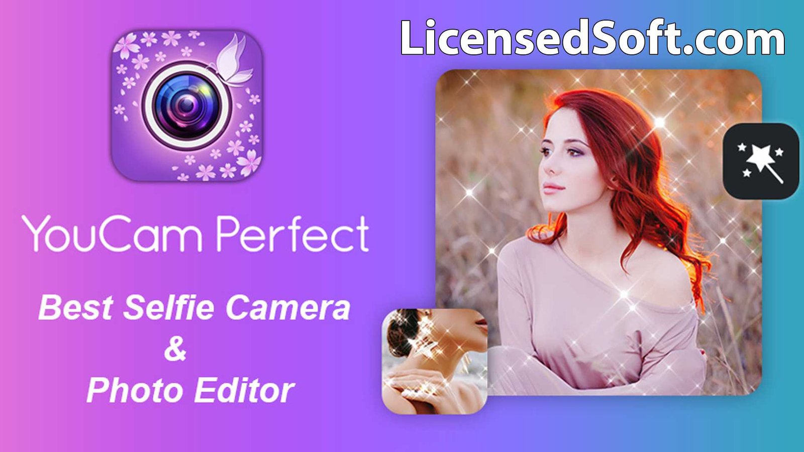 YouCam Perfect - Photo Editor v5.82.1 Cover Image By LicensedSoft