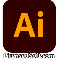 Adobe Illustrator 2024 Full Version Icon By LicensedSoft
