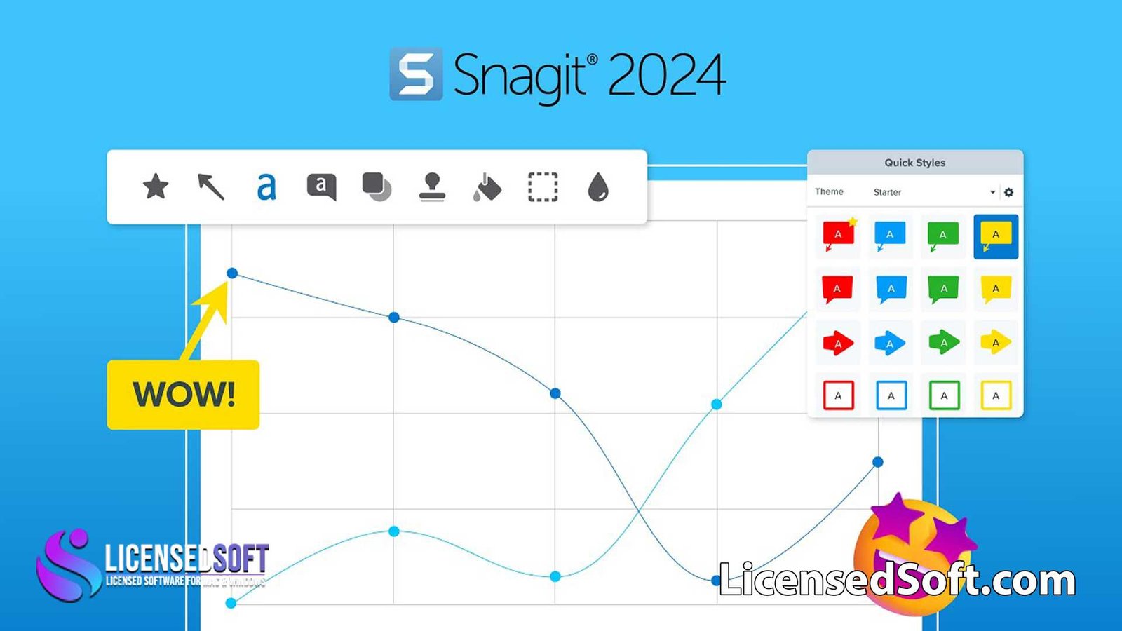 TechSmith Snagit 2024 By LicensedSoft