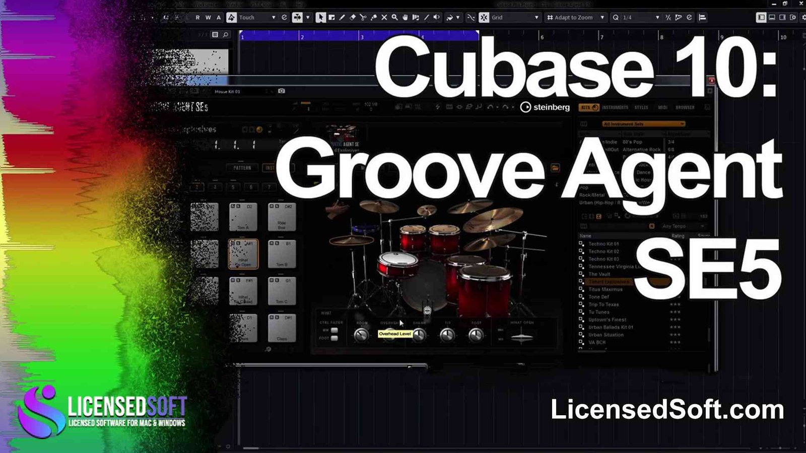 Steinberg Groove Agent 5 Perpetual License By LicensedSoft