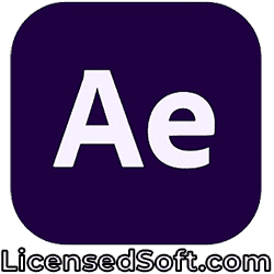 Adobe After Effects 2024 v24.1 for MacOS Icon By LicensedSoft