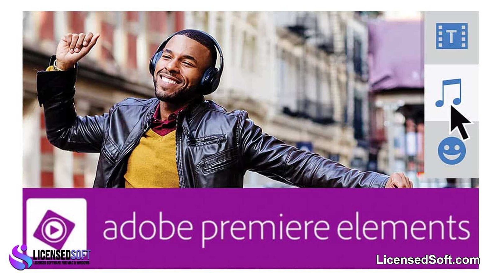 Adobe Premiere Elements 2024 Premium Lifetime By LicensedSoft
