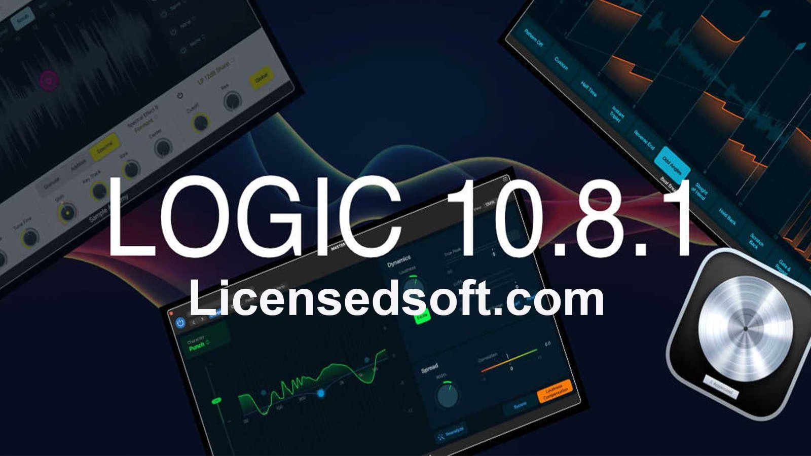 Apple Logic Pro X 10.8.1 For Mac Lifetime Premimum cover photo By licensedsoft.