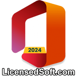 Microsoft Office Lifetime License 2024 Professional Plus Icon By LicensedSoft