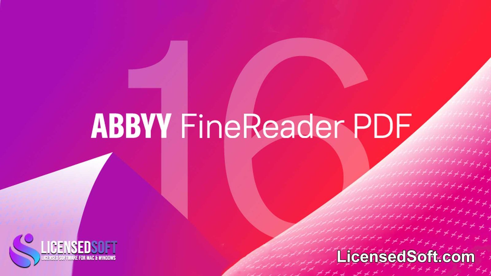 ABBYY FineReader 16 Corporate Lifetime Premium By LicensedSoft