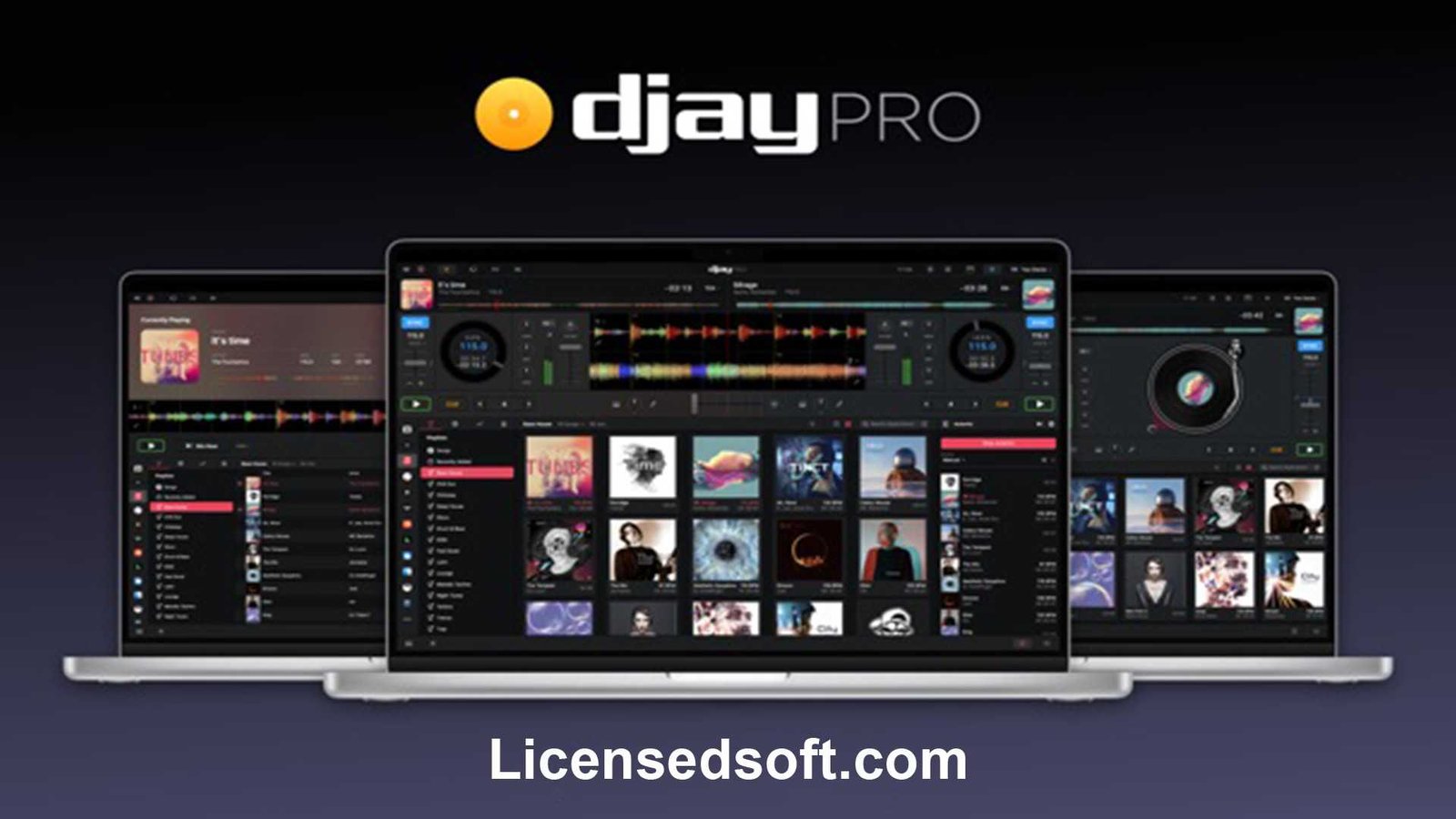 Algoriddim djay Pro AI 5.1.2 for Mac Lifetime Premium cover photo by licensedsoft