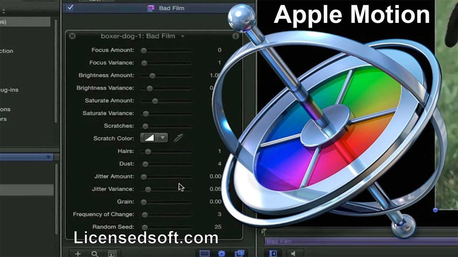 Apple Motion 5.7.0 For mac Lifetime Premium cover photo by licensedsoft