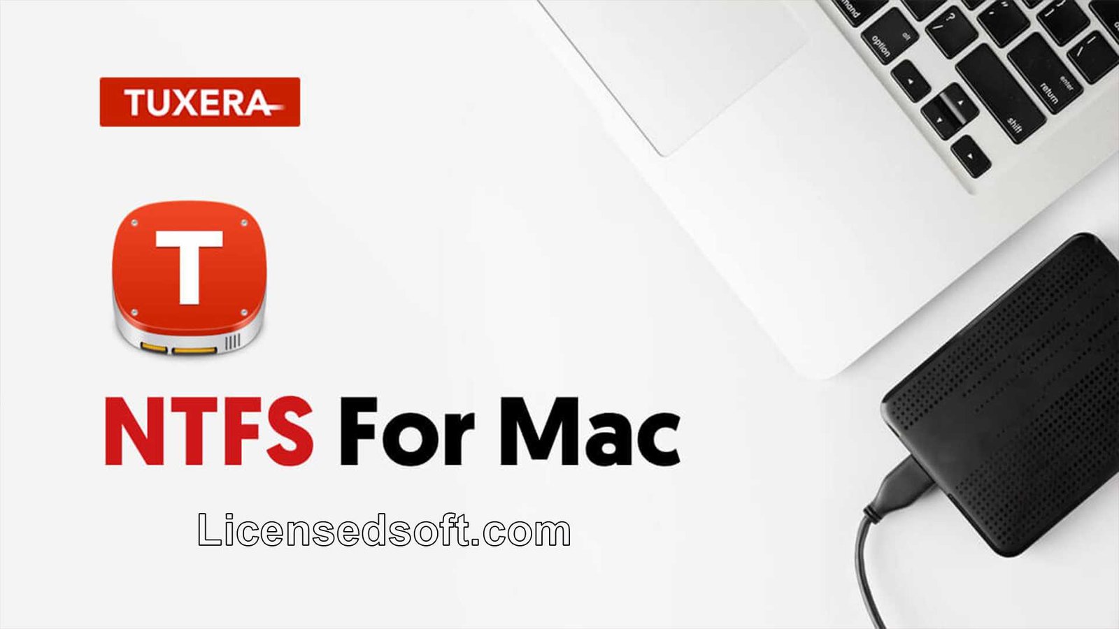 Tuxera NTFS for macOS Lifetime Premium cover Photo by licensedsoft