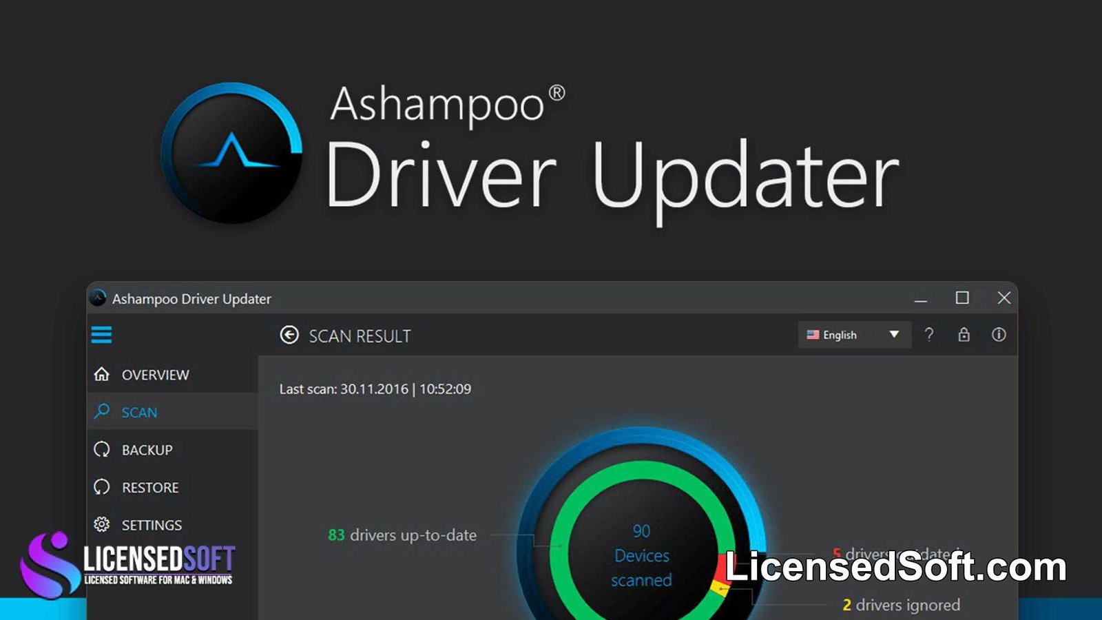 Ashampoo Driver Updater 1.6.1 Perpetual License By LicensedSoft