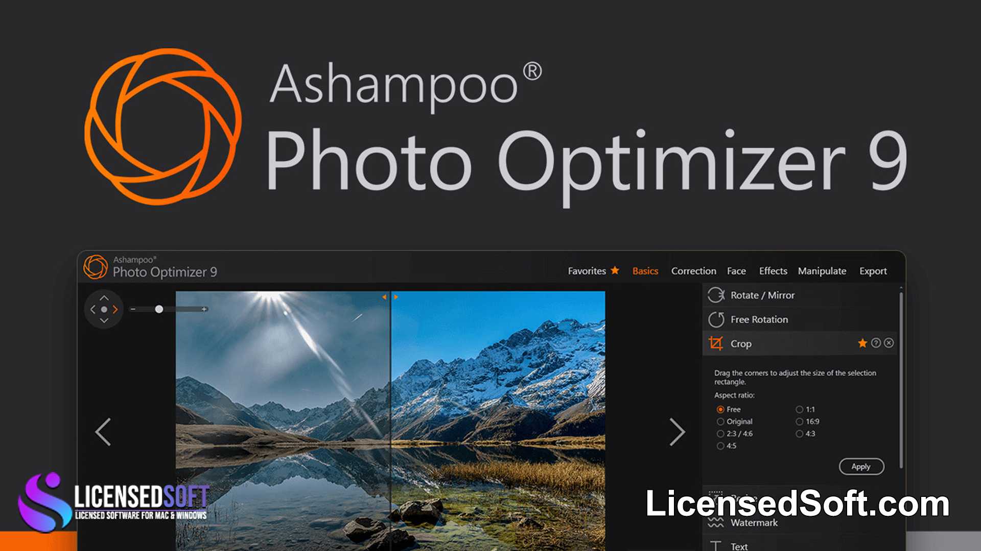 Ashampoo Photo Optimizer 9.4.7 Perpetual License By LicensedSoft