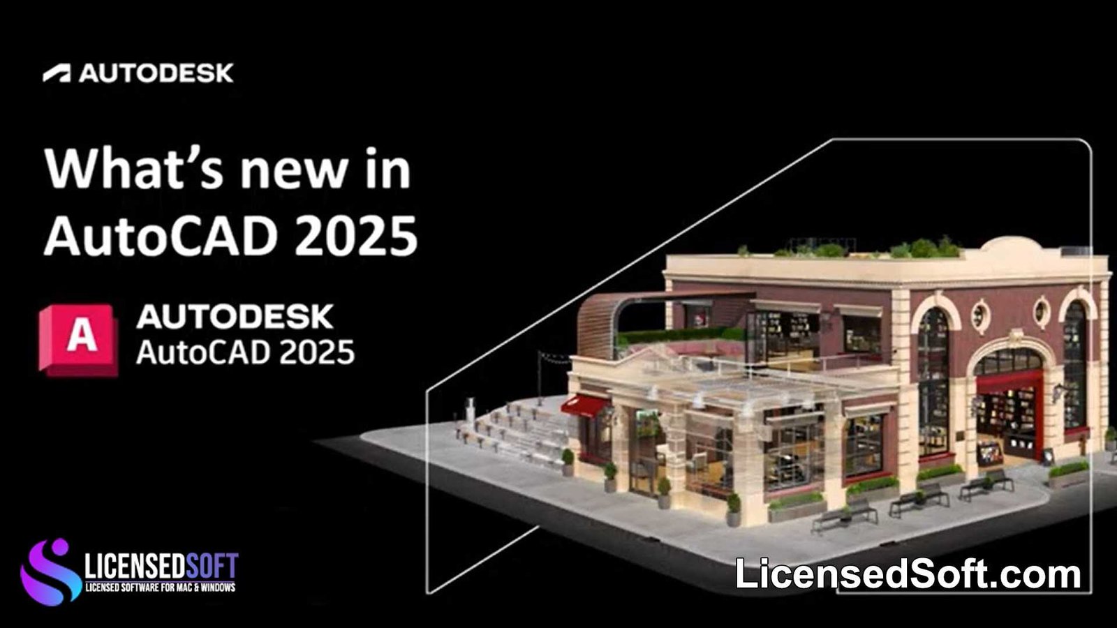 Autodesk AutoCAD 2025 Perpetual License By LicensedSoft