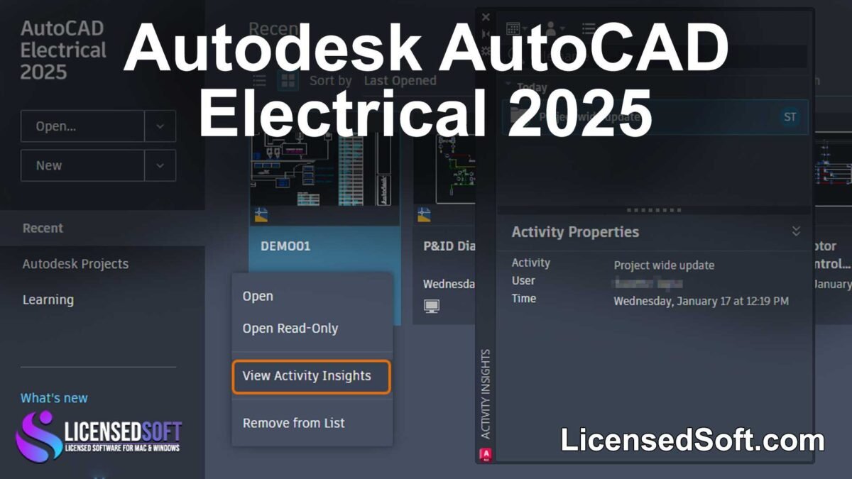 Autodesk AutoCAD Electrical 2025 Perpetual License - LicensedSoft