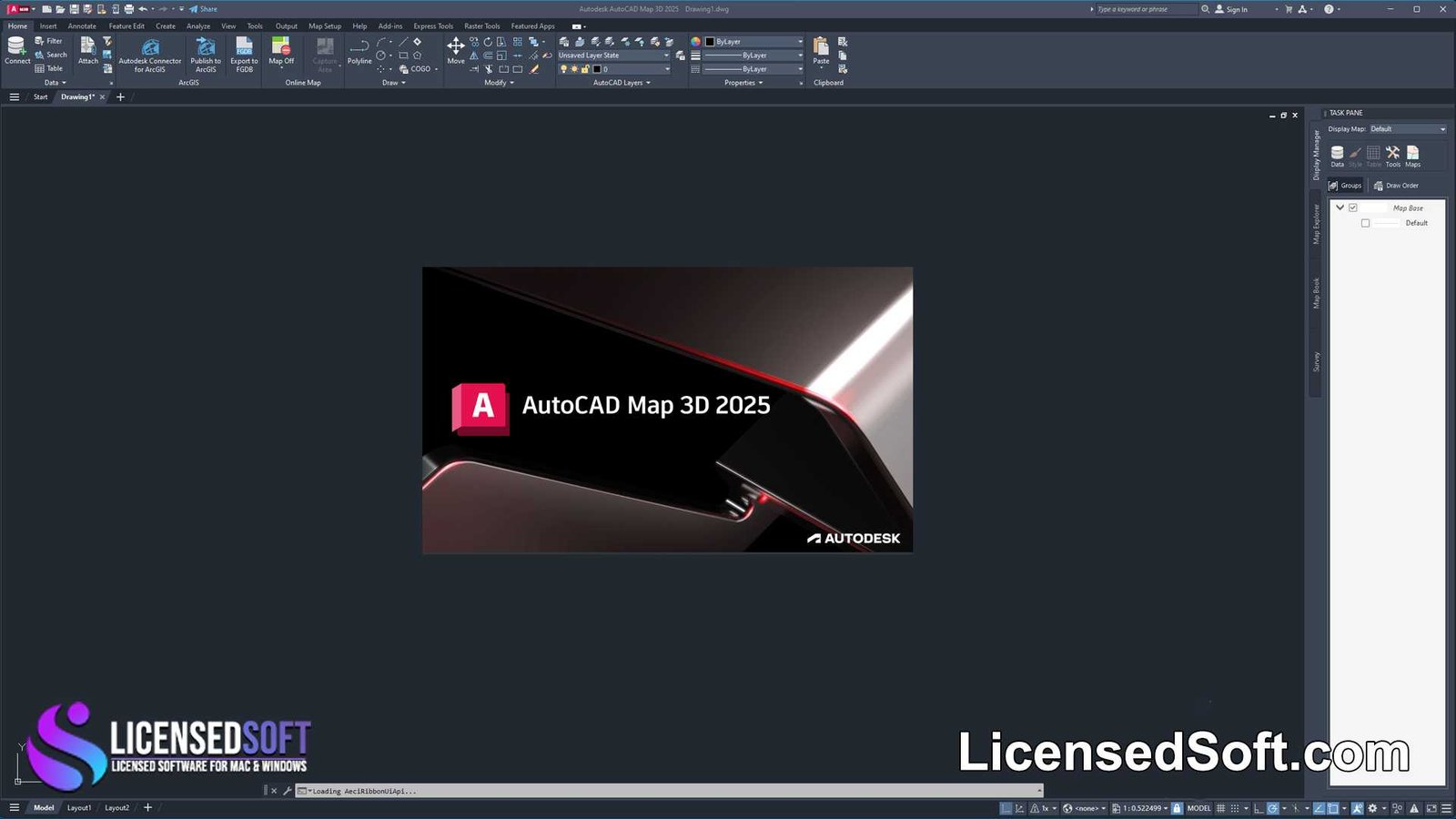 Autodesk AutoCAD Map 3D 2025 Perpetual License By LicensedSoft
