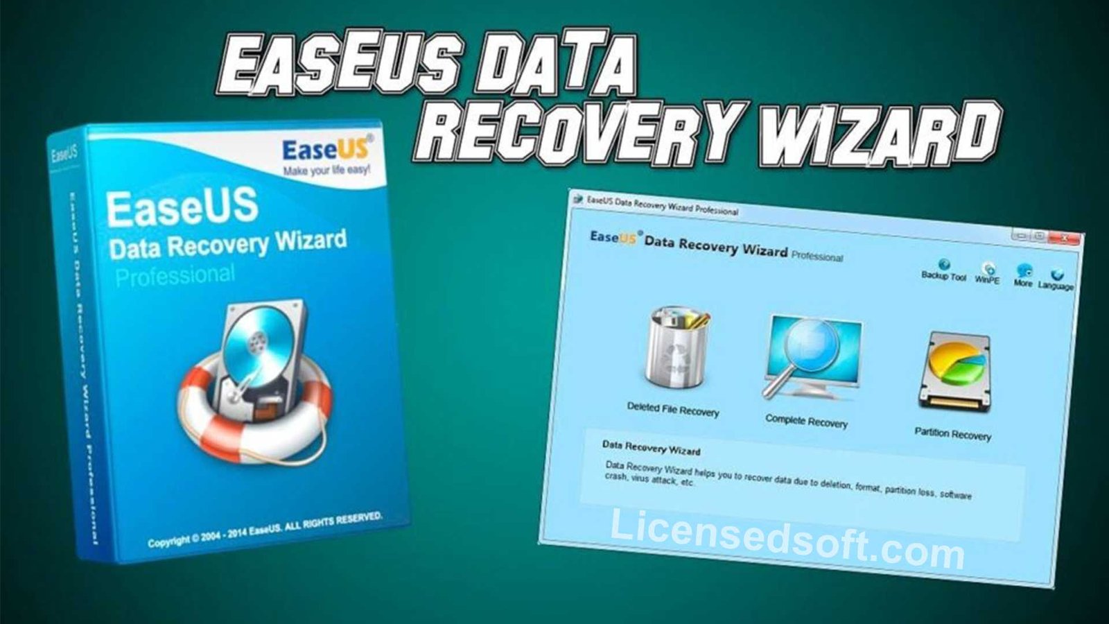EaseUS Data Recovery Wizard Pro 13.8.5 For macOS Lifetime Premium cover photo by licensedsoft