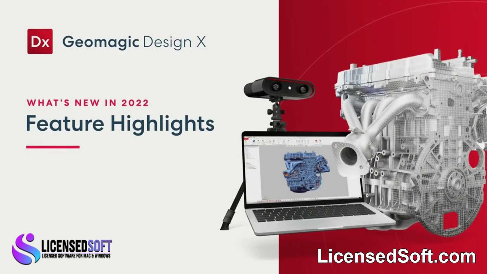 Geomagic Design X 2022 Lifetime License By LicensedSoft