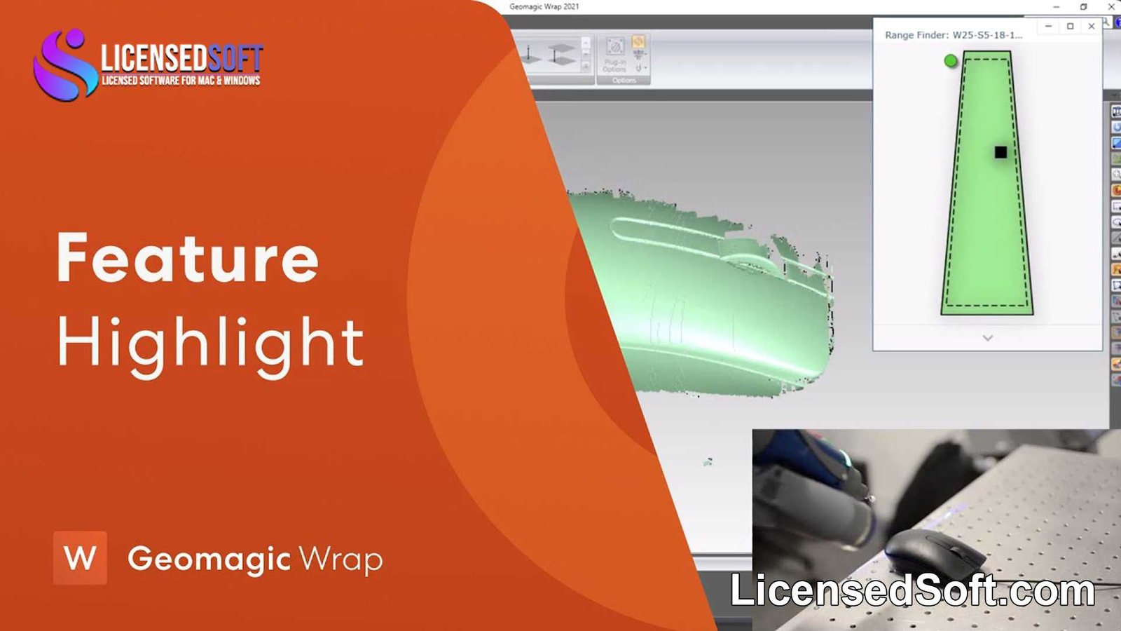 Geomagic Wrap 2021 Lifetime License By LicensedSoft