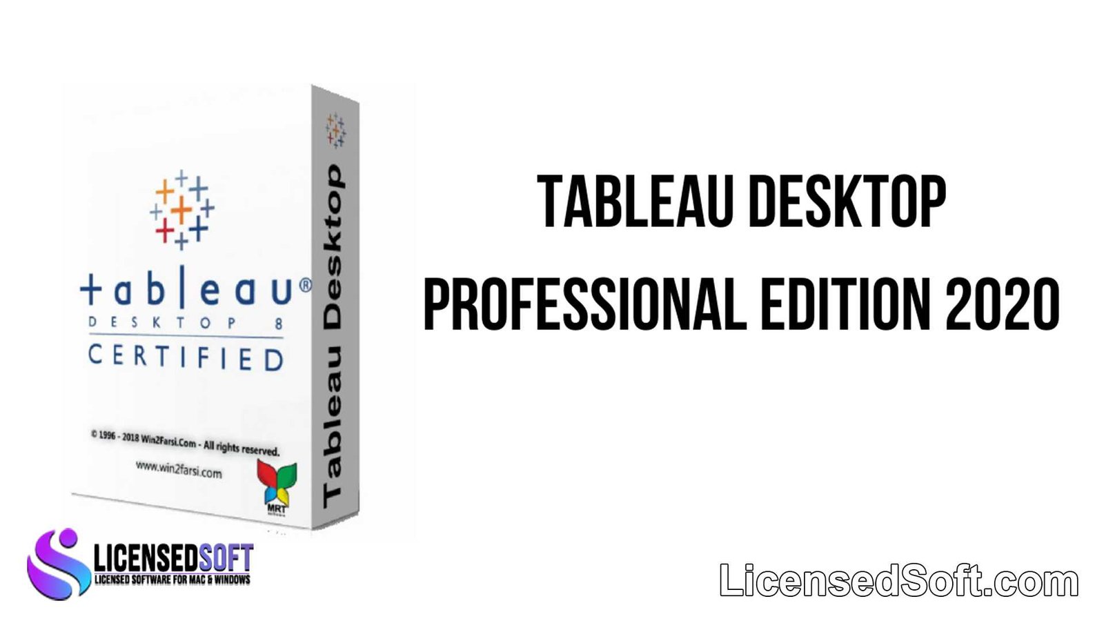 Tableau Desktop Professional 2020 Lifetime License By LicensedSoft