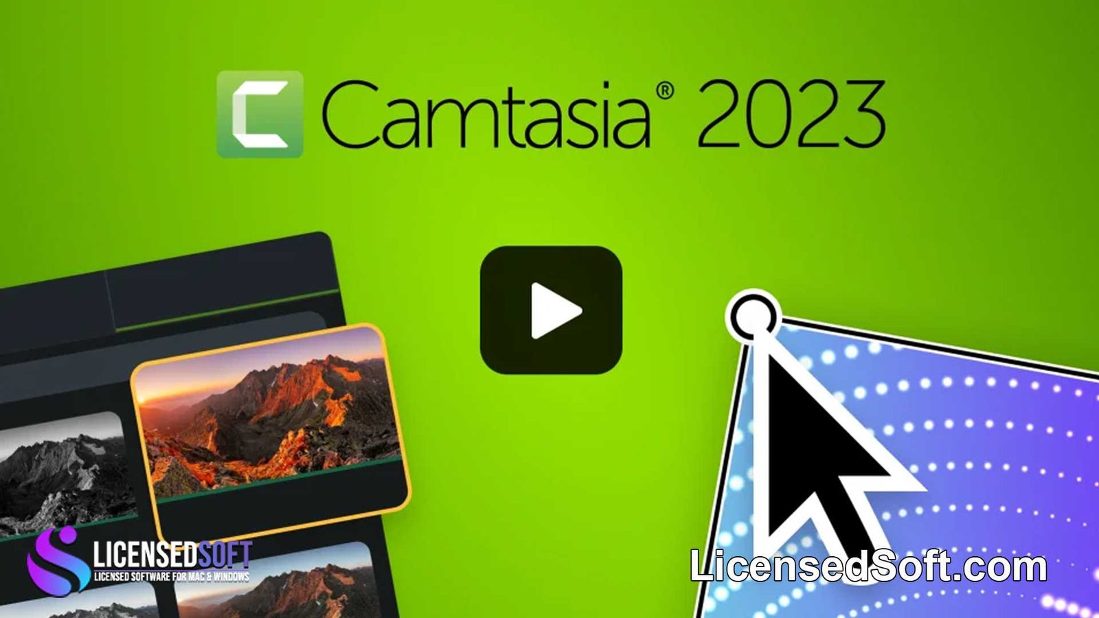 TechSmith Camtasia 23.4.8.53216 Lifetime License By LicensedSoft