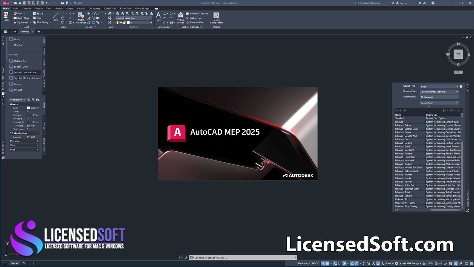 Autodesk AutoCAD MEP 2025 Lifetime License By LicensedSoft