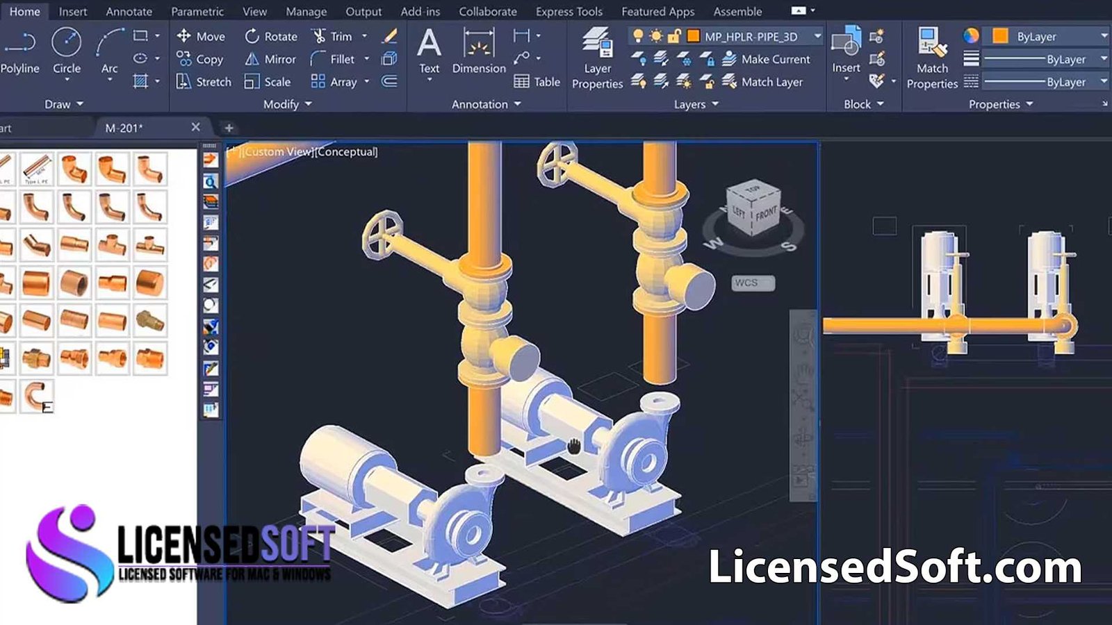 Autodesk Fabrication CADmep 2025 Lifetime License By LicensedSoft