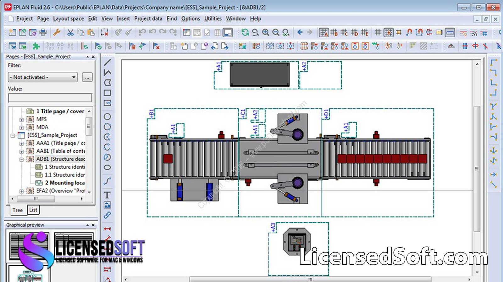 EPLAN Fluid 2023 Lifetime License By LicensedSoft