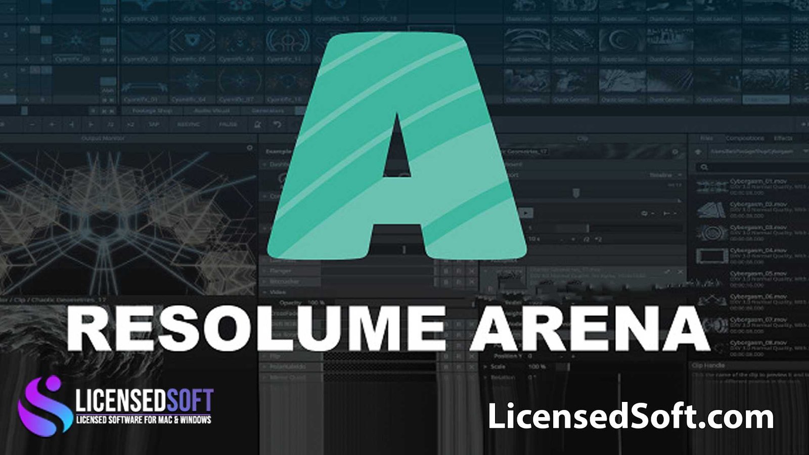 Resolume Arena 7.20.1 Lifetime License By LicensedSoft