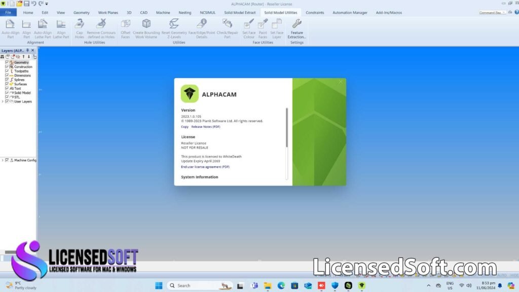 Vero AlphaCAM 2023.1 Lifetime License - LicensedSoft