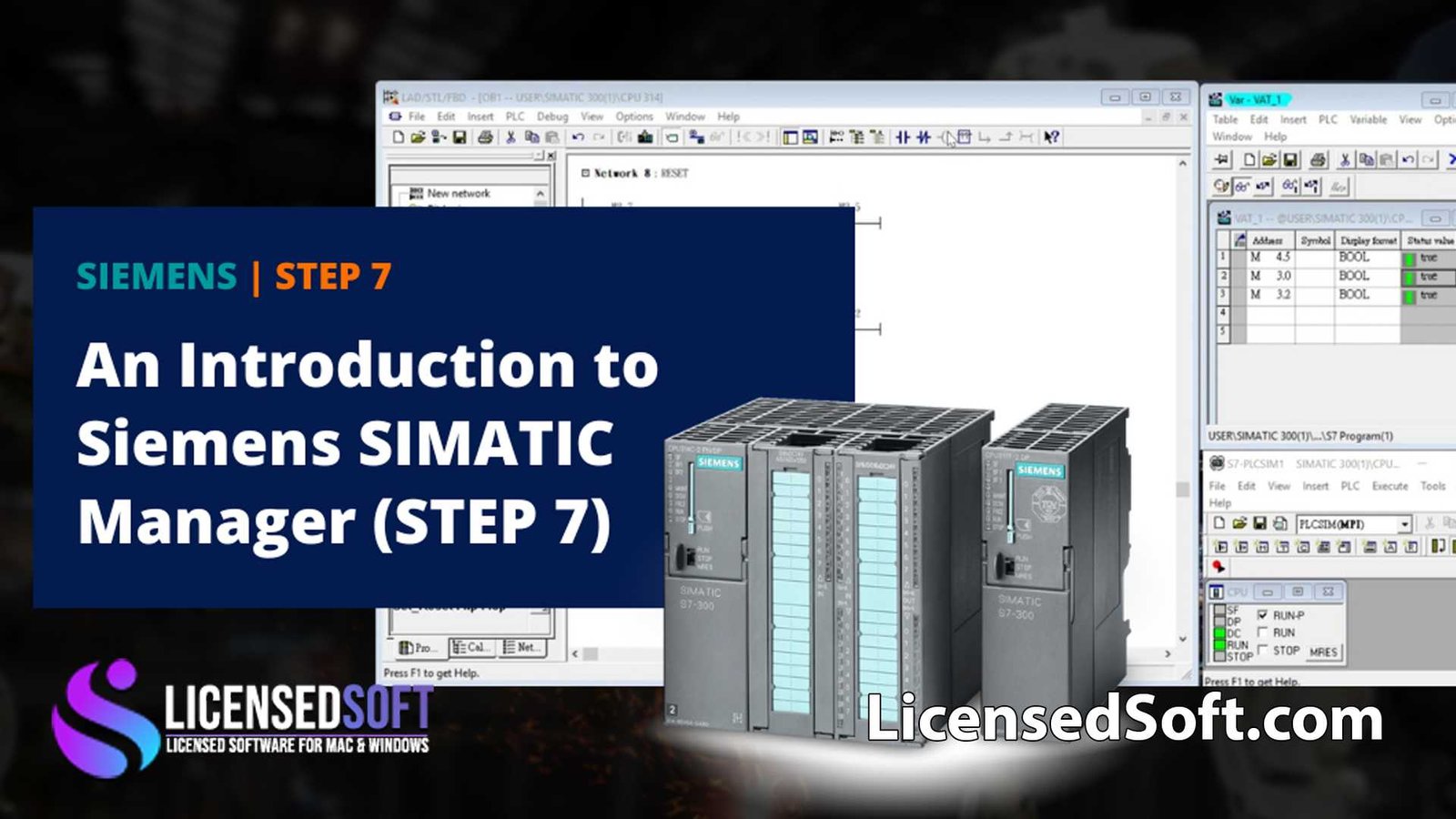 SIEMENS SIMATIC STEP 7 v5.7 Professional 2021 By LicensedSoft