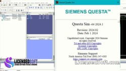 Siemens Questa Advanced Simulator 2024.1 Lifetime License Proof