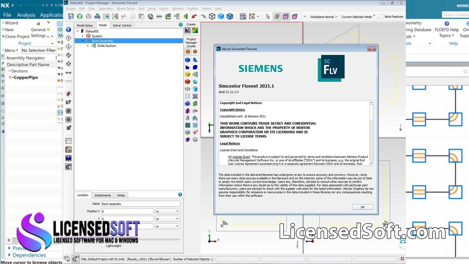 Siemens Simcenter FloVENT 2021.1 Lifetime License Proof