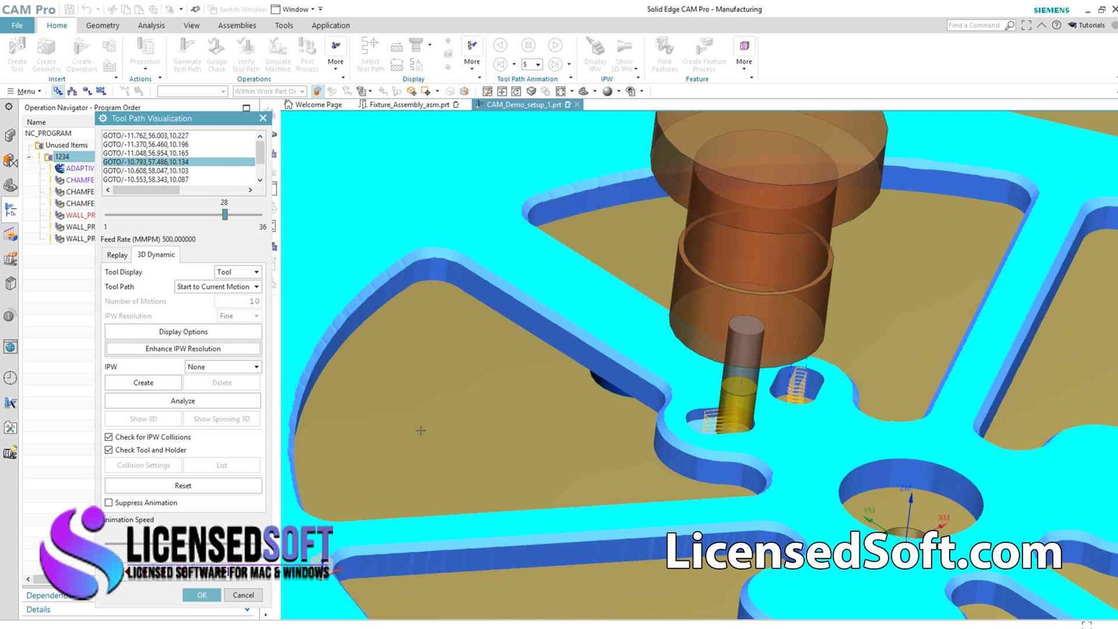 Siemens Solid Edge CAM Pro 2019 Build 120.0.2 Lifetime License By LicensedSoft