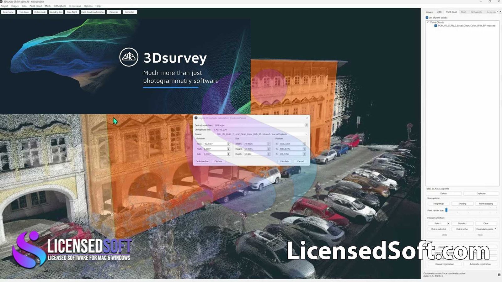 3Dsurvey 3.0 Perpetual License By LicensedSoft