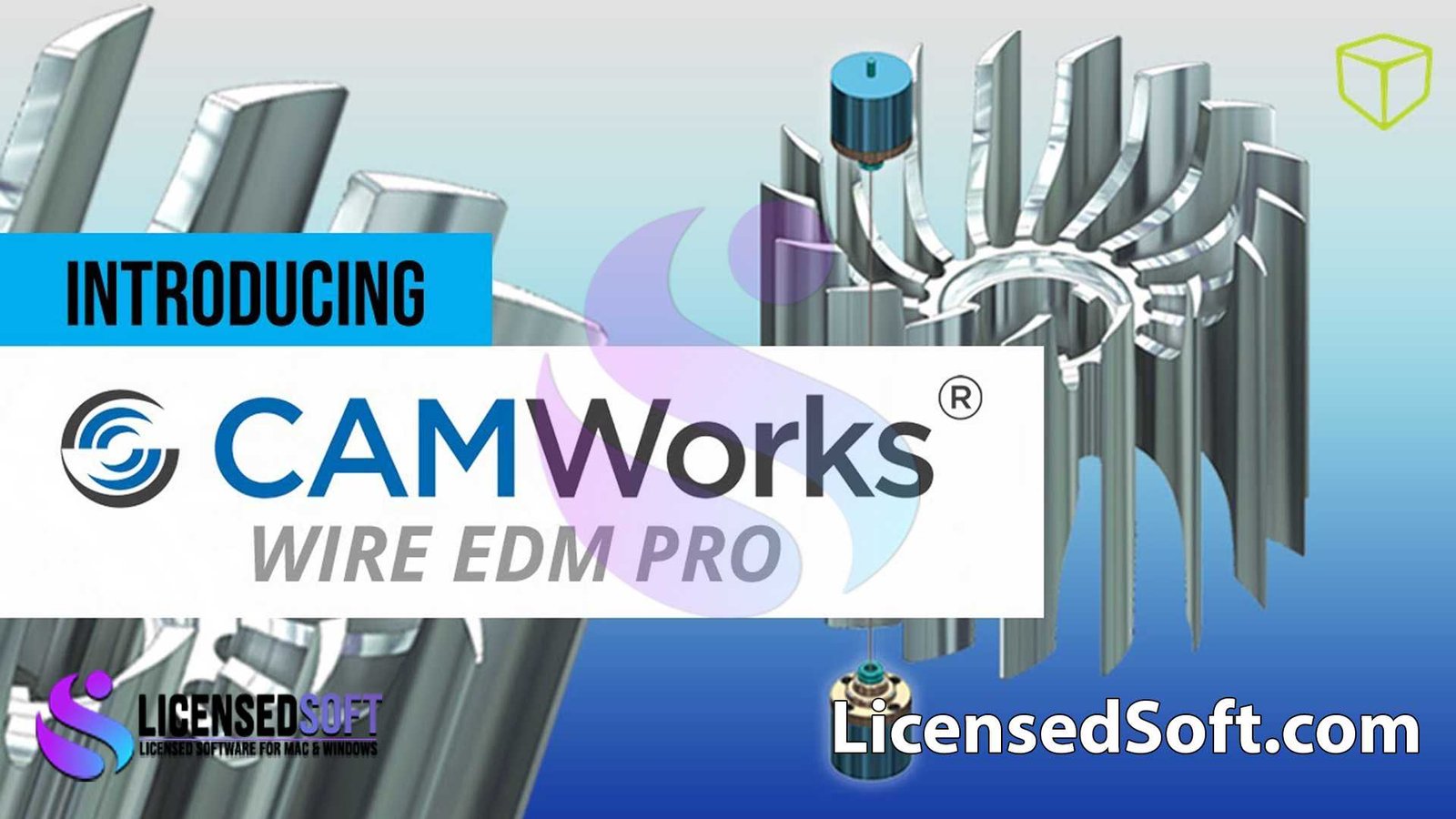 CAMWorks WireEDM Pro 2024 for SolidWorks Lifetime License By LicensedSoft