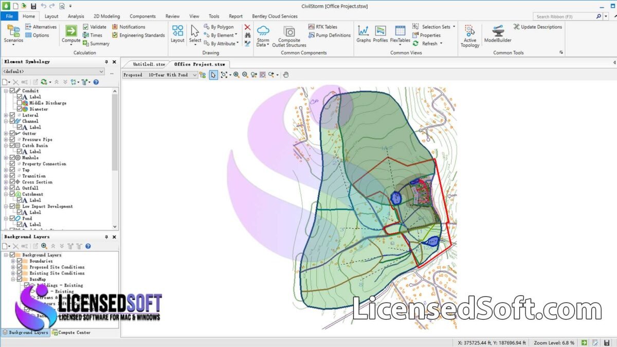 OpenFlows CivilStorm 2024 Ultimate Yearly - LicensedSoft