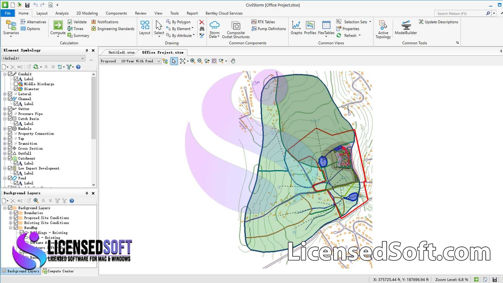 OpenFlows CivilStorm 2024 Ultimate Yearly By LicensedSoft